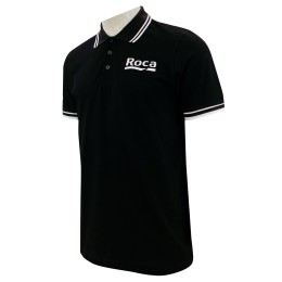 Design Flat Machine Contrast Collar Short Sleeve Polo Shirt Embroidered White English Logo Hong Kong Uniform Company  P1351 Design Flat Machine Contrast Collar Short Sleeve Polo Shirt Embroidered White English Logo Hong Kong Uniform Company  P1351